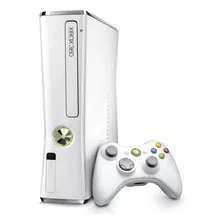 Xbox 360 Slim Branco 1 Controle Em Perfeito Estado 4gb