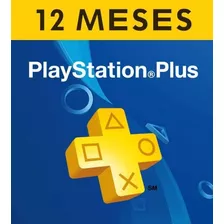 Playstation Plus 12 Meses [ Código Digital ] Usa 