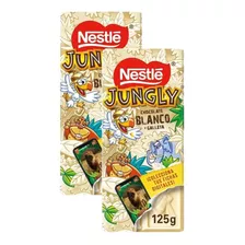 Chocolate Branco Com Bolacha Nestlé Jungly 125g