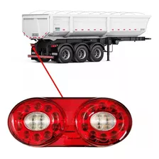 1 Lanterna Traseira Refil Led Carreta Randon 2013 Em Diante