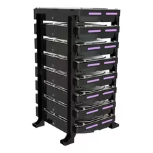 Suporte Rack Externo P/ Até 8 Hd 3.5 Mineração Criptomoedas