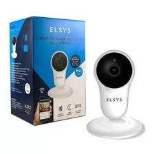 Câmera De Segurança Wi-fi Elsys Fixa Inteligente Esc-wy3f