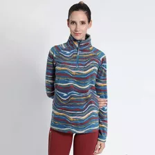 Polar Mujer Estampado Half Zip Kannu Calipso