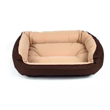 Cama Para Perro Pets Apparel Café / Beige Chica Resistente