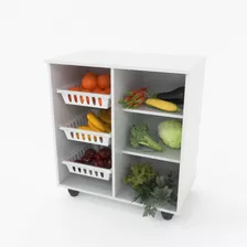 Mueble Frutero Organizador Cocina Porta Microondas Horno 637