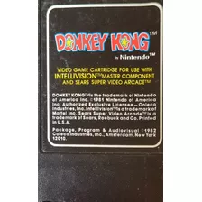 Donkey Kong By Nintendo Coleco Intellivision (t 9)