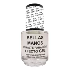 Esmalte Gel Sin Cabina Top Coat N°100 X 14 Ml - Bellas Manos