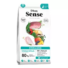 Dibaq Sense Alimento Gatos Sterilized Pollo Y Pato 6kg