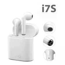 Auriculares Bluetooth Inalambricos I7s Tws V5.0+edr Estuche Color Blanco