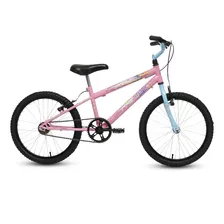 Bicicleta Infantil Feminina Aro 20 Flores Melody Com Cesta