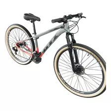 Bicicleta Gti Roma Aro 29 Quadro 15 Cinza/laranja