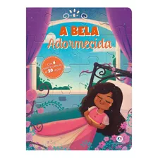 Livro Infantil Meninas A Bela Adormecida Com Quebra-cabeça 