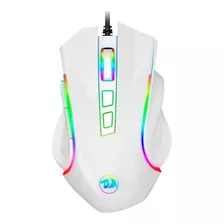 Mouse Gamer De Juego Redragon Griffin M607 Blanco