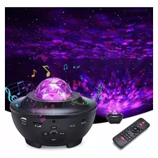 Proyector Galaxia Estrellas Universo Con Bluetooth Color De La Estructura Negro