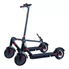 Monopatín Eléctrico Scooter Plegable Freno De Disco Y Luces