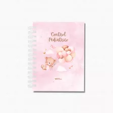 Cuaderno Control Pediátrico Niña Rosado