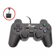 Controle Para Ps2 Preto Ns-2121 Ct0014b