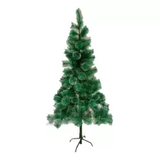 Árvore De Natal Luxuosa Turquesa Nevada 180cm 228 Galhos