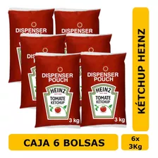 Kétchup Heinz 6 Bolsas 3 Kg