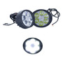 Plafon 24 Led Redondo 4 Pulgadas Bisel Negro 4 Funciones F1