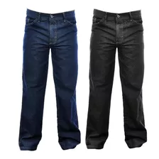 Kit 3 Calça Jeans Masculina Basica Tradicional Trabalho