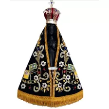 Imagem Nossa Senhora Aparecida Manto Luxo Peça Exclusiva