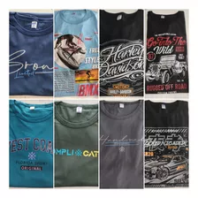 Remera Hombre Talles Grandes Pack X 4