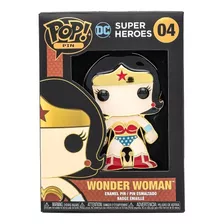 Funko Pop Pin Mujer Maravilla Dc Comic Limited Edition Nuevo