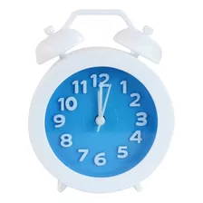 Relógio De Mesa Despertador De Plástico Colors 10cm