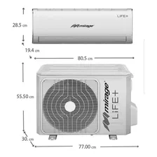 Minisplit Mirage Life 12