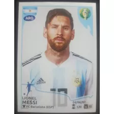 Lámina Panini Original Lionel Messi Copa América Brasil 2019