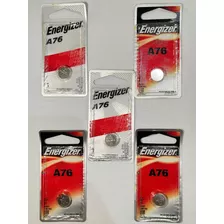 Bateria Alcalina A76 / Lr44 - 5 Unidades- Pilhas Energizer