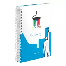 Agenda Personalizada Comercial Pintor Residencial 18x25cm