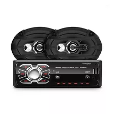 Aparelho Rádio Mp3 Player Automotivo Bluetooth + Falante 6x9