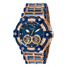 Reloj Invicta 37291 Azul, Oro Rosa Hombres