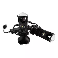 Bombillo Led Y6 H4 De 12000 Lumens Para Motos De Dc