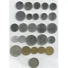 1 Cruzeiro 1946 1970 1972 1979 + 10 Centavos 1956 +20 Moedas