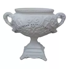 Imagem Vaso Decorativo Italiano 20cm Estátua Gesso Cru