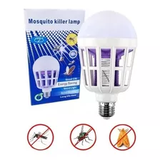 Lampara Led 12w Mata Moscas Mosquitos Insectos E27