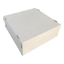 20 Caixas Branca (32x32x11) Para Bolos, Tortas, Salgados.