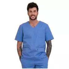 Pijama Cirúrgico 100% Algodão Conjunto Scrub Masculino