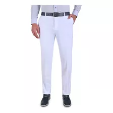 Pantalon De Vestir Sin Pinzas Yale Classic Fit Pol/visc/elas