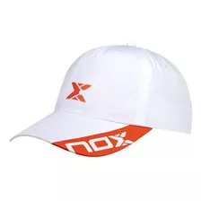 Gorra Padel Nox Logo Blanco Goblaroj