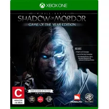 Middle Earth Shadow Of Mordor Game Ofthe Year Xboxone Físico