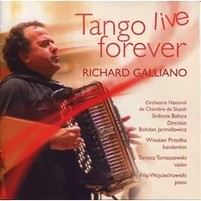 Richard Galliano Tango Live Forever Cd Nuevo