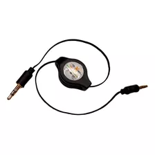 Cabo De Audio Retratil P2 3.5mm Para Som Automotivo