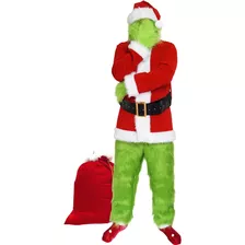 Disfraz De El Grinch Para Adultos/talla Xxl