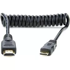 Cable Hdmi - Atomos 11.81 / 30 Cm En Espiral Mini Hdmi Al C