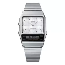 Casio Reloj De Pulsera Para Hombre Aq-800e-7acf Color De La Correa Gris