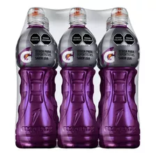 Pack X6 Bebidas Rehidratantes Gatorade Sabor Uva De 1 Litro